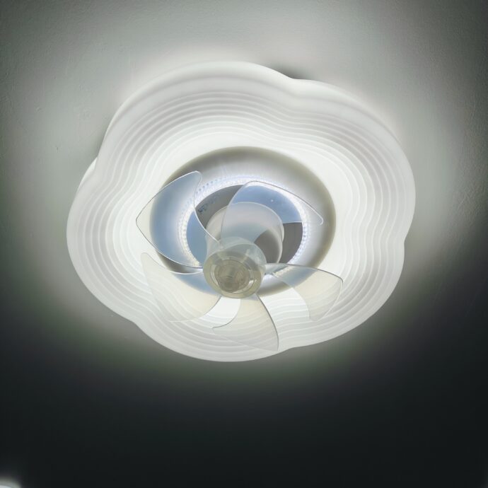 ⁦Plafonier ventilateur+10spot spots orientable⁩ - الصورة ⁦4⁩